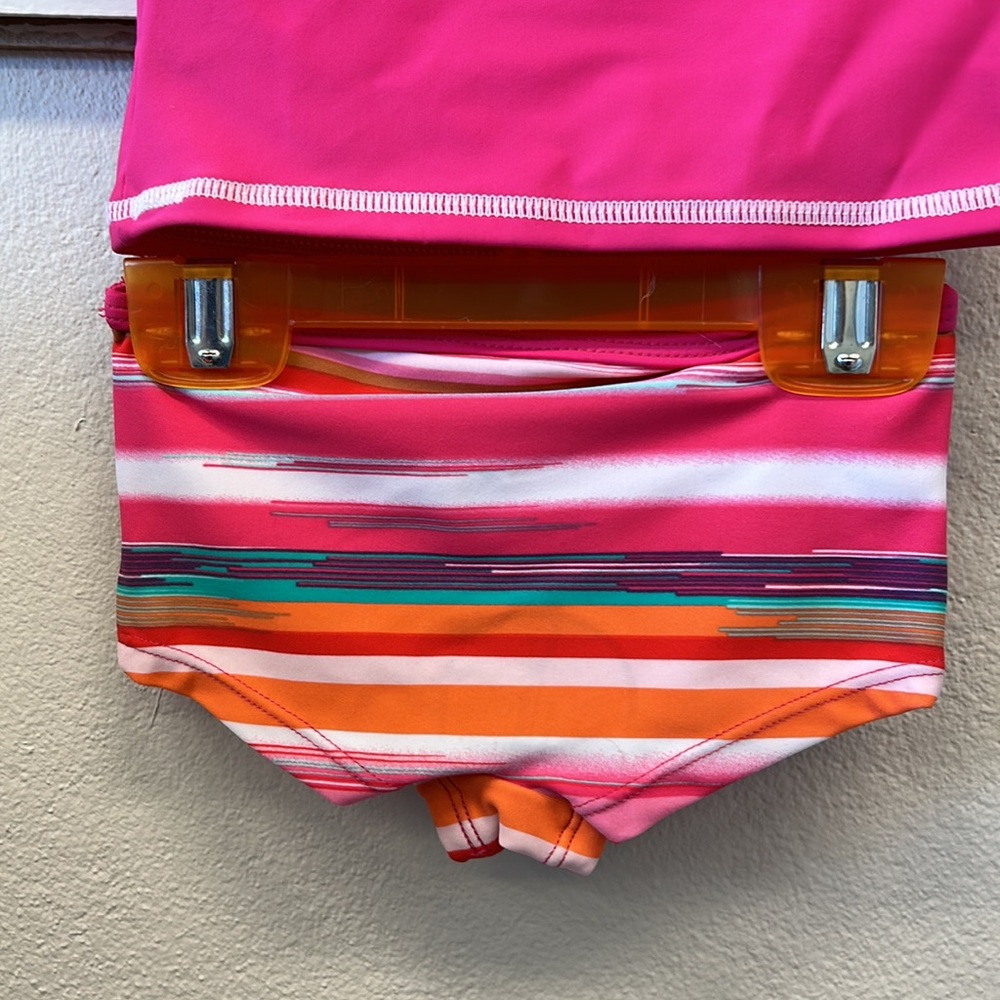 NWT ROCOCO SWIM BABY RASHGUARD SET PINK - Picture 6 of 8